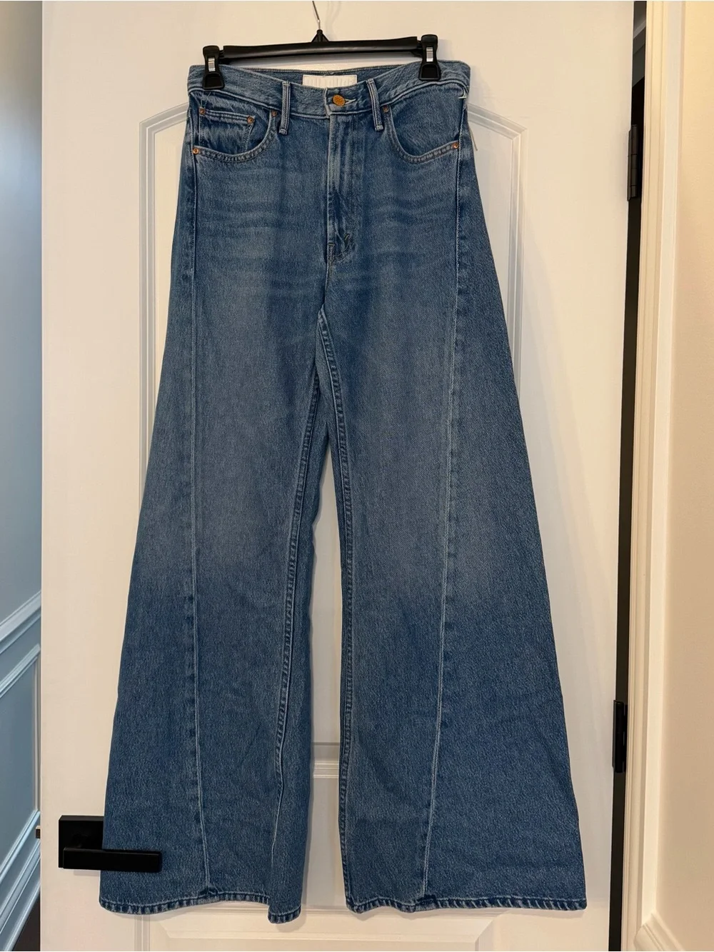 MOTHER Snacks The Lemon Twist High Rise Flare Jean - Picture 3 of 6